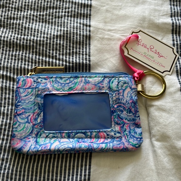 Lilly Pulitzer ID Case Happy As A Clam - Picture 1 of 4